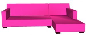 sofa L non cushions